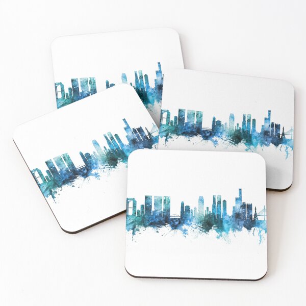 Item preview, Osaka Japan Skyline designed and sold by ArtPrints.