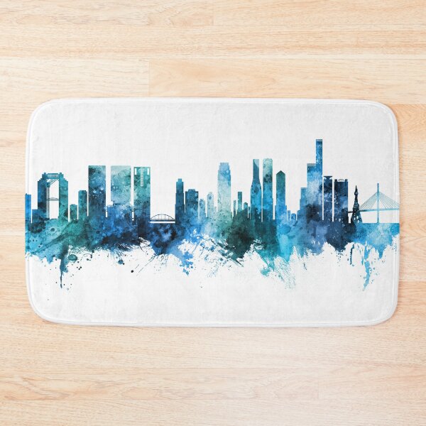 Item preview, Osaka Japan Skyline designed and sold by ArtPrints.