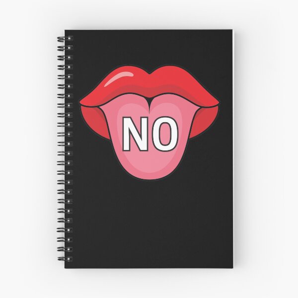 Item preview, Tongue NO message designed and sold by Zagach Letters.