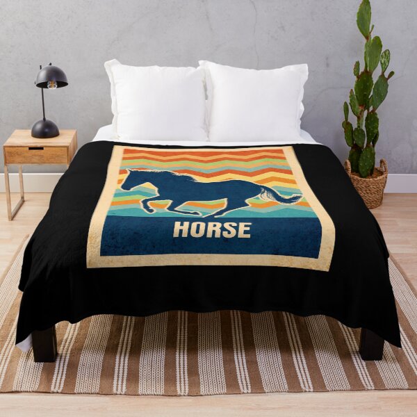 Item preview, Funny Horse Lover Gift - Vintage Gift - Retro Silhouette Horse designed and sold by kntranhoang.