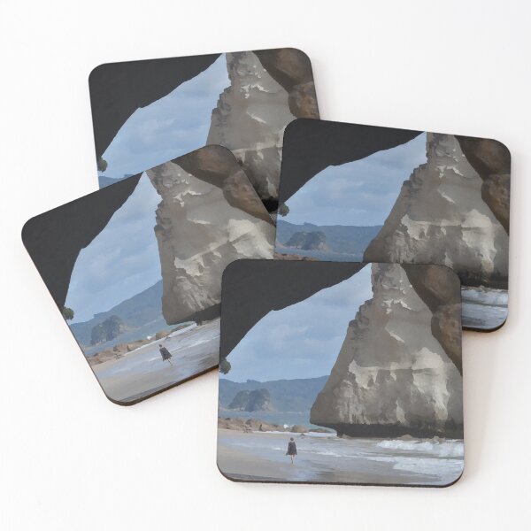 Item preview, Cathedral Cove New Zealand designed and sold by Malcolm Snook.