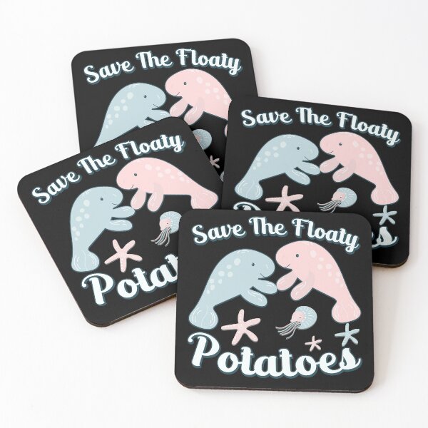 Item preview, Meaningful Earth Day Gifts - Save The Manatee Gift - Save The Floaty Potatoes - Animal Lover designed and sold by kntranhoang.