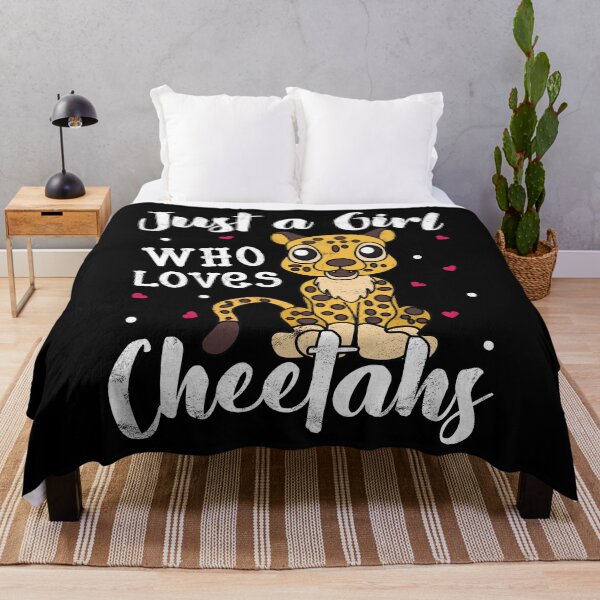 Artikelvorschau, Just A Girl Who Loves Cheetah entworfen und verkauft von rafaeltto.