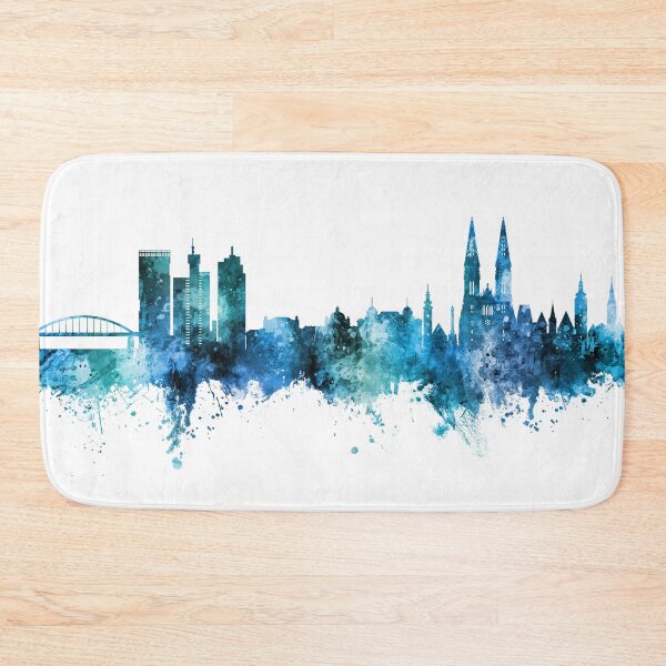 Item preview, Zagreb Croatia Skyline designed and sold by ArtPrints.