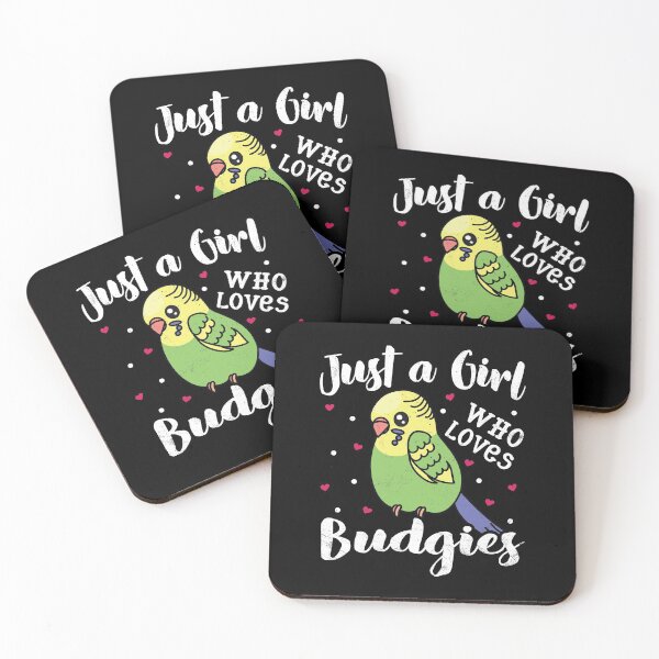 Item preview, Just A Girl Who Loves Budgies designed and sold by rafaeltto.
