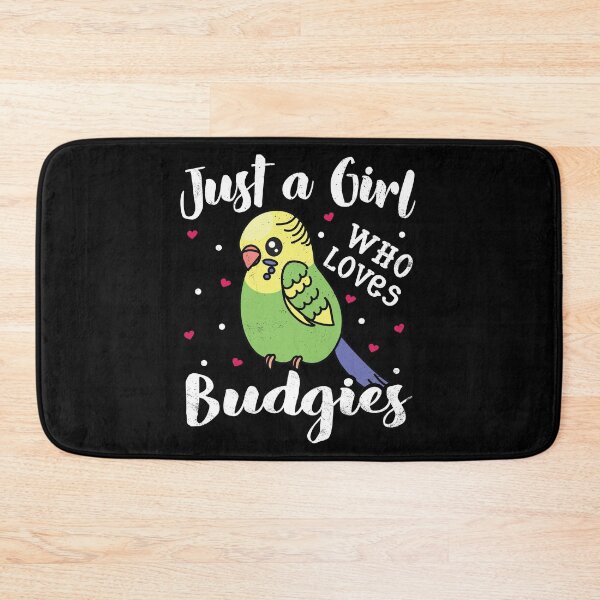 Item preview, Just A Girl Who Loves Budgies designed and sold by rafaeltto.