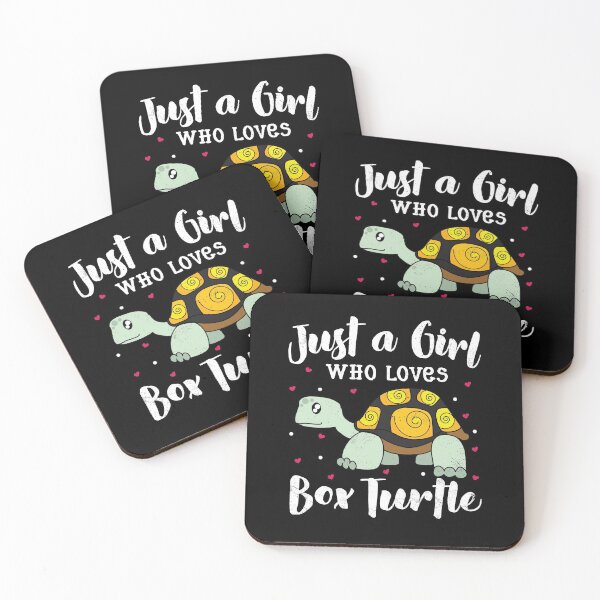 Item preview, Just A Girl Who Loves Box Turtle designed and sold by rafaeltto.