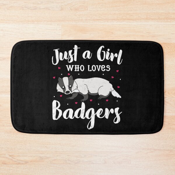 Aperçu de l'œuvre Just A Girl Who Loves Badger créée et vendue par rafaeltto.