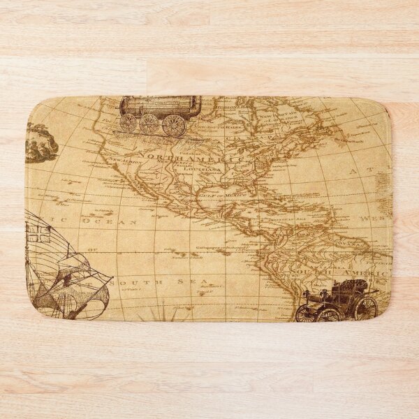 Item preview, Vintage Map of North America designed and sold by Logic72.