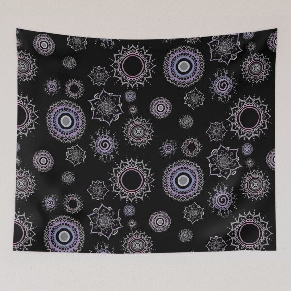 Item preview, Pink and Purple Pastel Flowers designed and sold by Deity Of Duality.