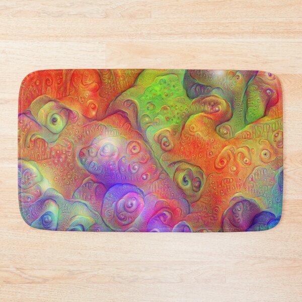 Item preview, DeepDream Tomato Steelblue Ecstatic Autumn designed and sold by blackhalt.