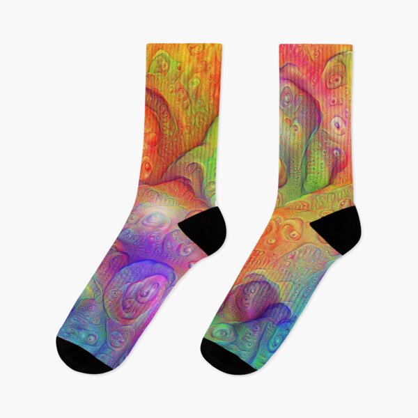 Item preview, DeepDream Tomato Steelblue Ecstatic Autumn designed and sold by blackhalt.