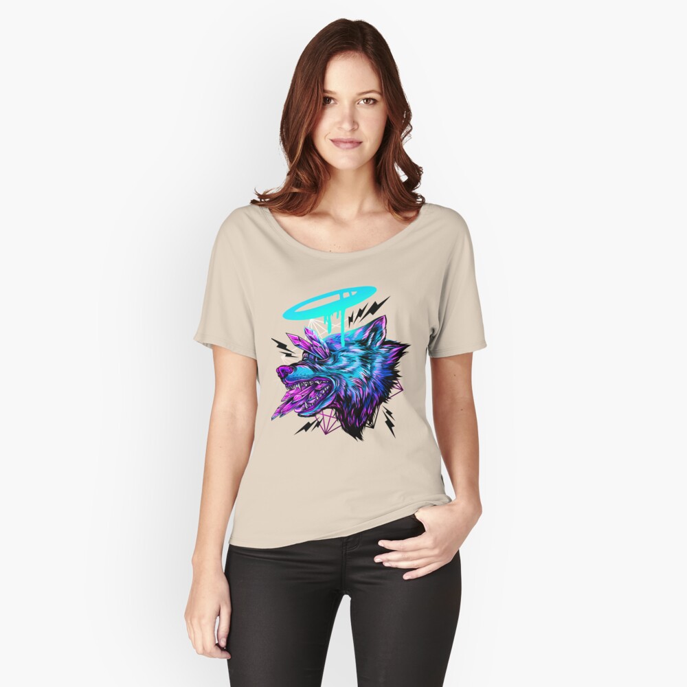 Vista previa del artículo con la obra «Camiseta ancha», diseñado y vendido por retkikosmos.