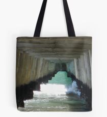 Wharf of Words Tote Bag