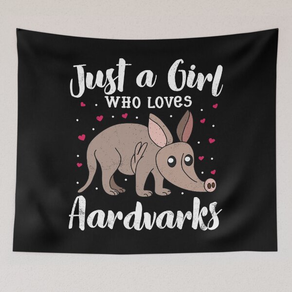 Item preview, Just A Girl Who Loves Aardvark designed and sold by rafaeltto.