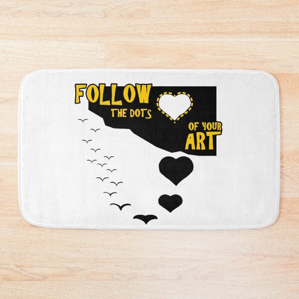Item preview, Follow The Dots Of Your Art - Artist Quotes designed and sold by TMBTM.