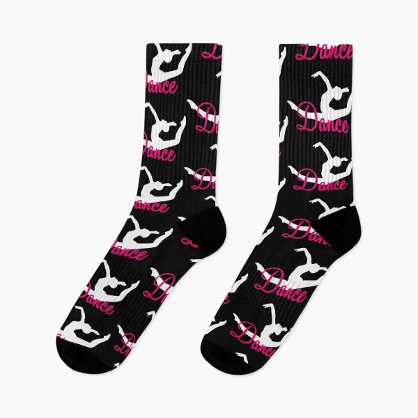 Aperçu de l'œuvre Dance Ballerina Dancer Tee T-Shirt Rose Noir Blanc créée et vendue par ArtikIceTees.