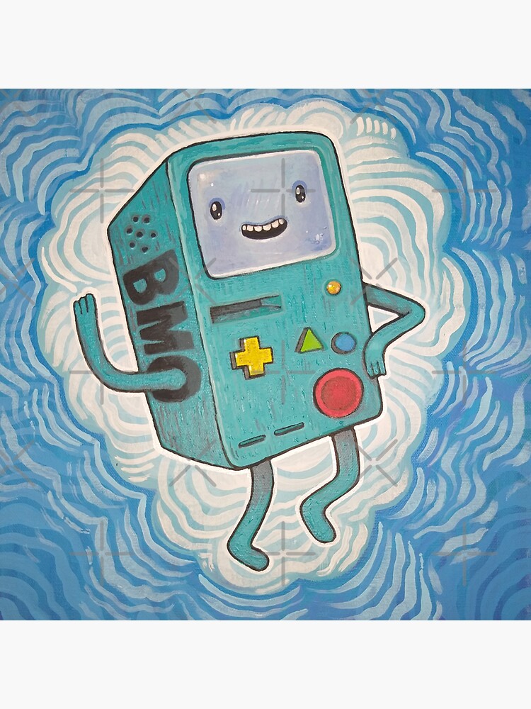 Psychedelic BMO by Chrisjeffries24