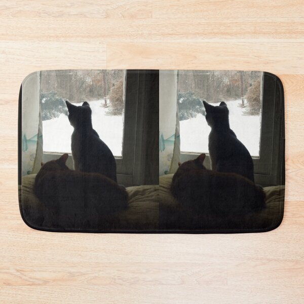 Item preview, Snowy Kitty TV designed and sold by Frankie Cat Photography.