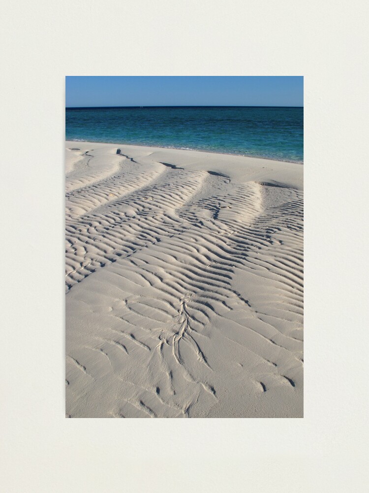 Alternate view of Bedwell Island Sand Dynamics II Photographic Print