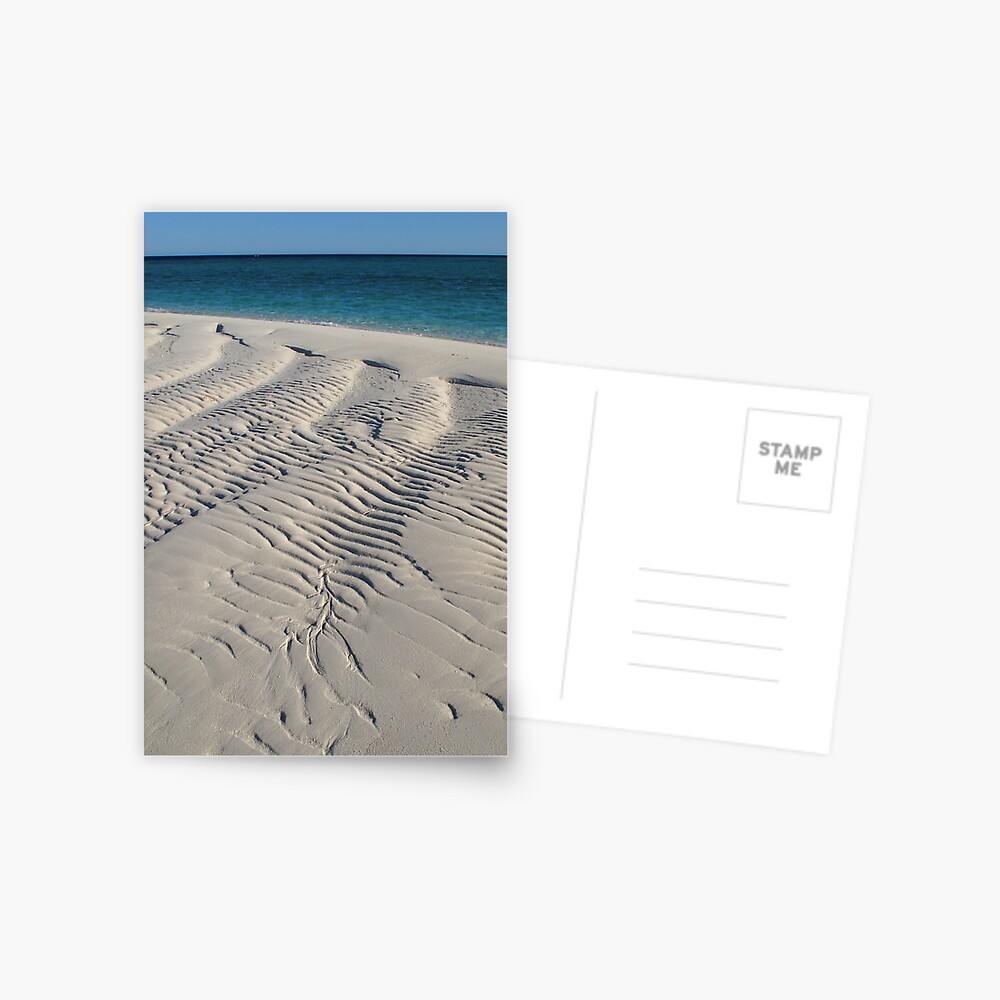 Bedwell Island Sand Dynamics II Postcard