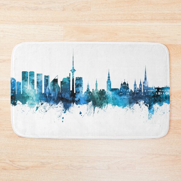 Item preview, Tallinn Estonia Skyline designed and sold by ArtPrints.
