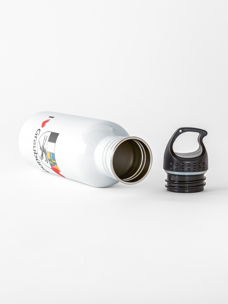 Alternative Ansicht von I love Graubünden Trinkflasche