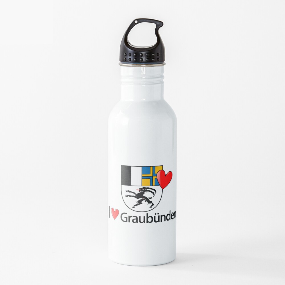 I love Graubünden Trinkflasche