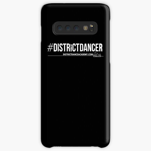White #DistrictDancer Samsung Galaxy Snap Case