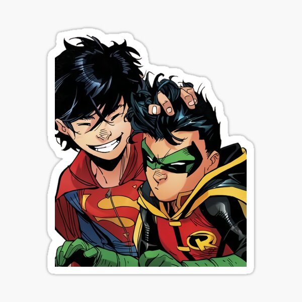 Super Sons saved the day Sticker