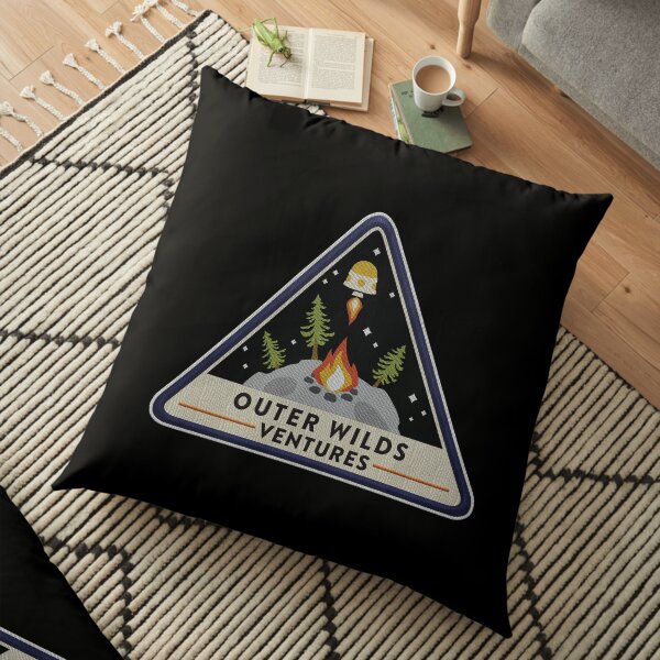 Outer Wilds Ventures Patch Floor Pillow