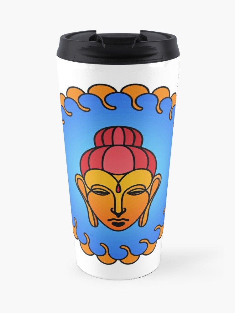 The Great Buddha Travel Mug By Nisko2412 Redbubble