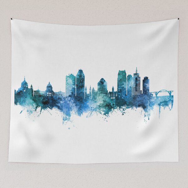 Item preview, Saint Paul Minnesota Skyline designed and sold by ArtPrints.