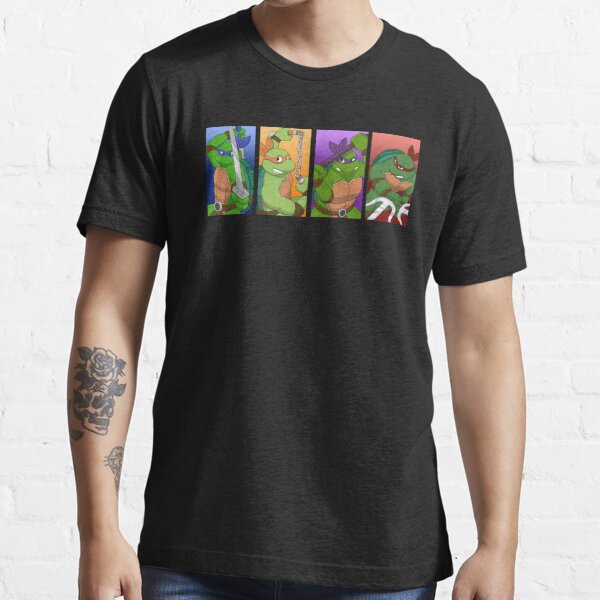 Teenage Mutant Ninja Turtles T-Shirt Mens TMNT Arcade Game Retro