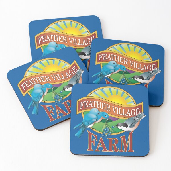 Item preview, Logotipo de Feather Village Farm designed and sold by Kathleen Dupree.
