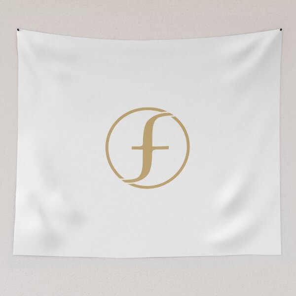 Item preview, Letter F Capital Alphabet Monogram  designed and sold by Chakibalami.