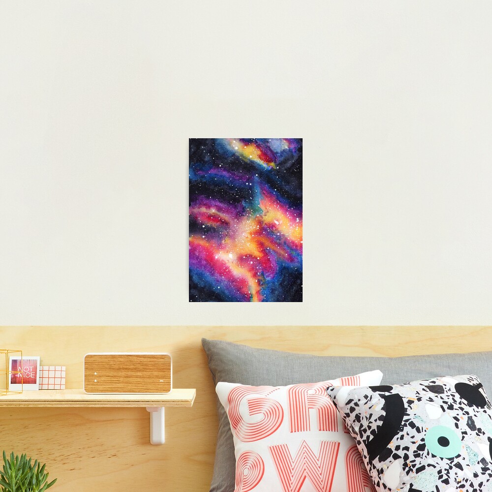 Galaxy One | Watercolor illustration | 014 Photographic Print