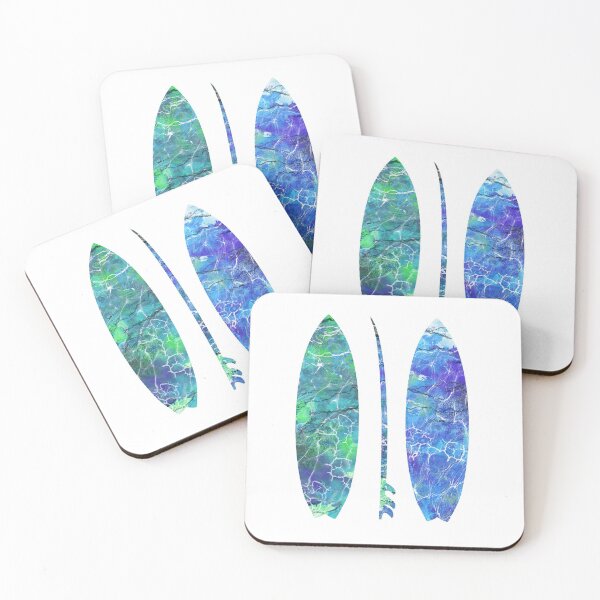 Item preview, Surfboard, Surf print, Ocean art designed and sold by Rosaliartbook.
