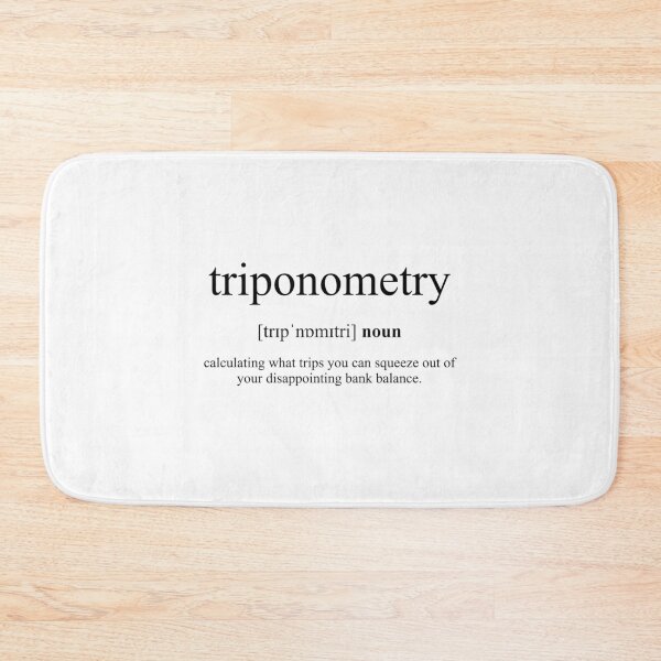 Item preview, Triponometry Definition | Dictionary Collection designed and sold by Designschmiede.