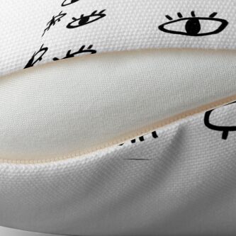 Alternate view of I'm Looking At U Throw Pillow