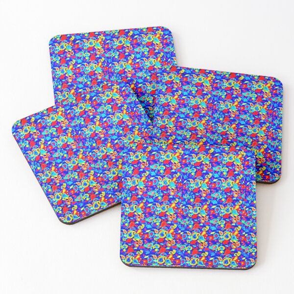 Item preview, Neon Paisley pattern  designed and sold by Noahatnine.