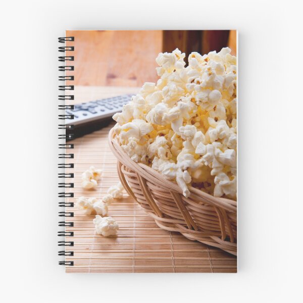 Item preview, basket full of many crunchy popcorn designed and sold by Arletta Cwalina.