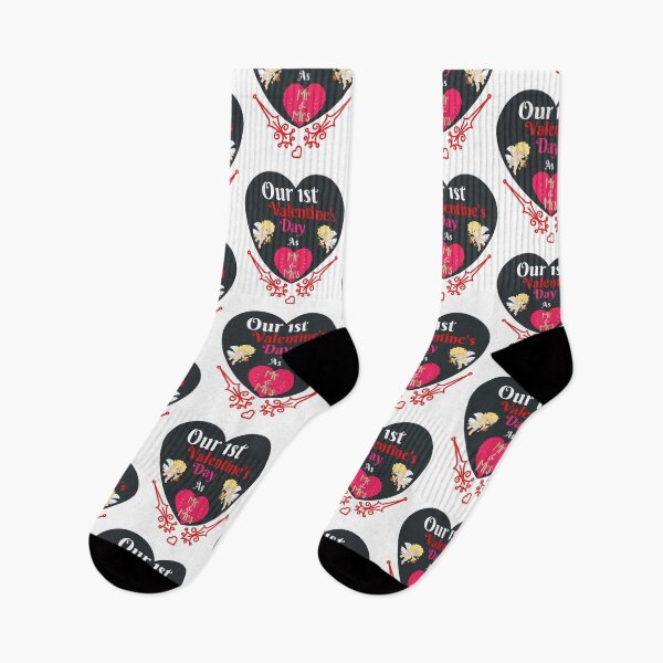Item preview, 1st Valentine's Day As Mr. & Mrs. designed and sold by Danyell369.