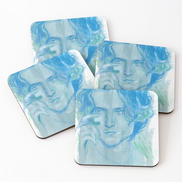 Item preview, Timothee Chalamet mixed media portrait  designed and sold by jay-scrawls.