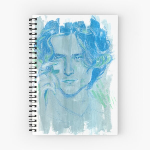 Item preview, Timothee Chalamet mixed media portrait  designed and sold by jay-scrawls.