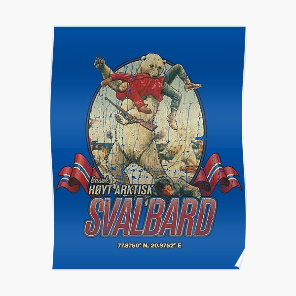 Besuchen Sie High Arctic Svalbard Poster