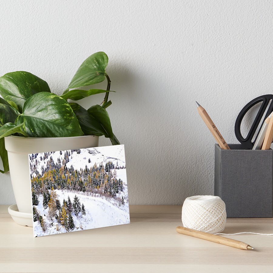 Item preview, Art Board Print designed and sold by lifeinalps.