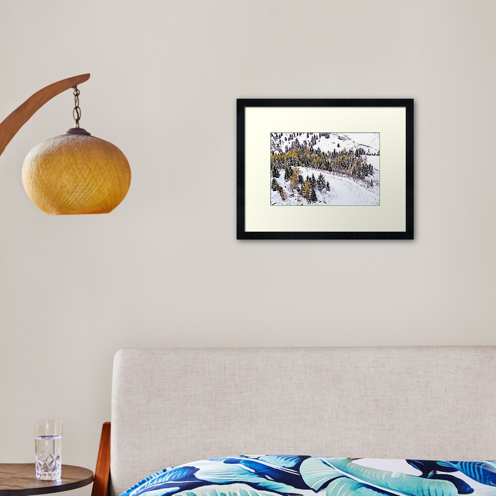 Item preview, Framed Art Print designed and sold by lifeinalps.