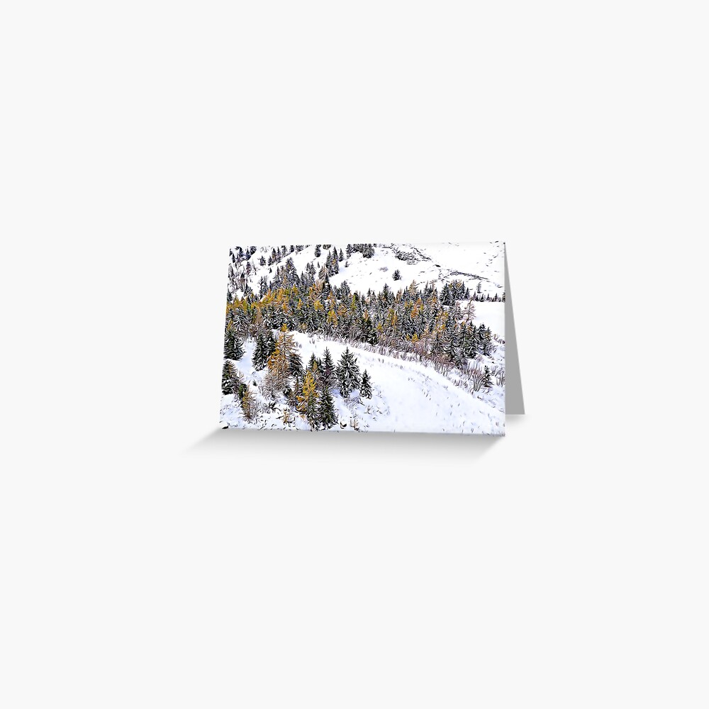 Item preview, Greeting Card designed and sold by lifeinalps.