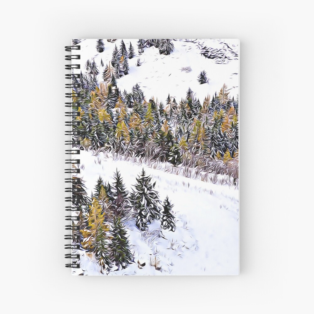 Item preview, Spiral Notebook designed and sold by lifeinalps.